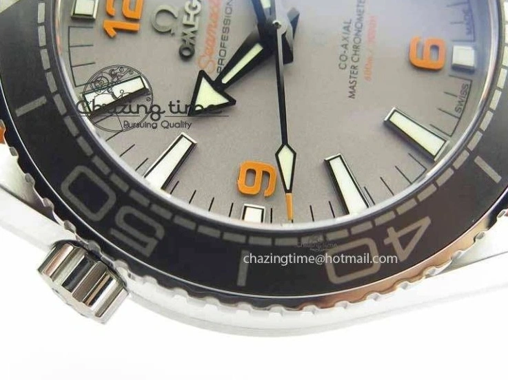 0206 UrbanStyle Planet Ocean 2016 43.5mm SS OM 1:1 Best Edition Gray Dial On Black Nylon Strap A 8168